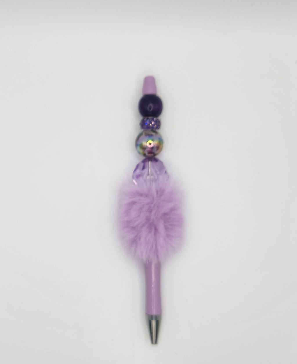 Olivia Sparkles "Lavender Luxe" 3-Piece Matching Set- Pen, Hand Mirror  and Box Cutter