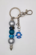 Ocean Magic Beaded Keychain with Detachable Character Charm