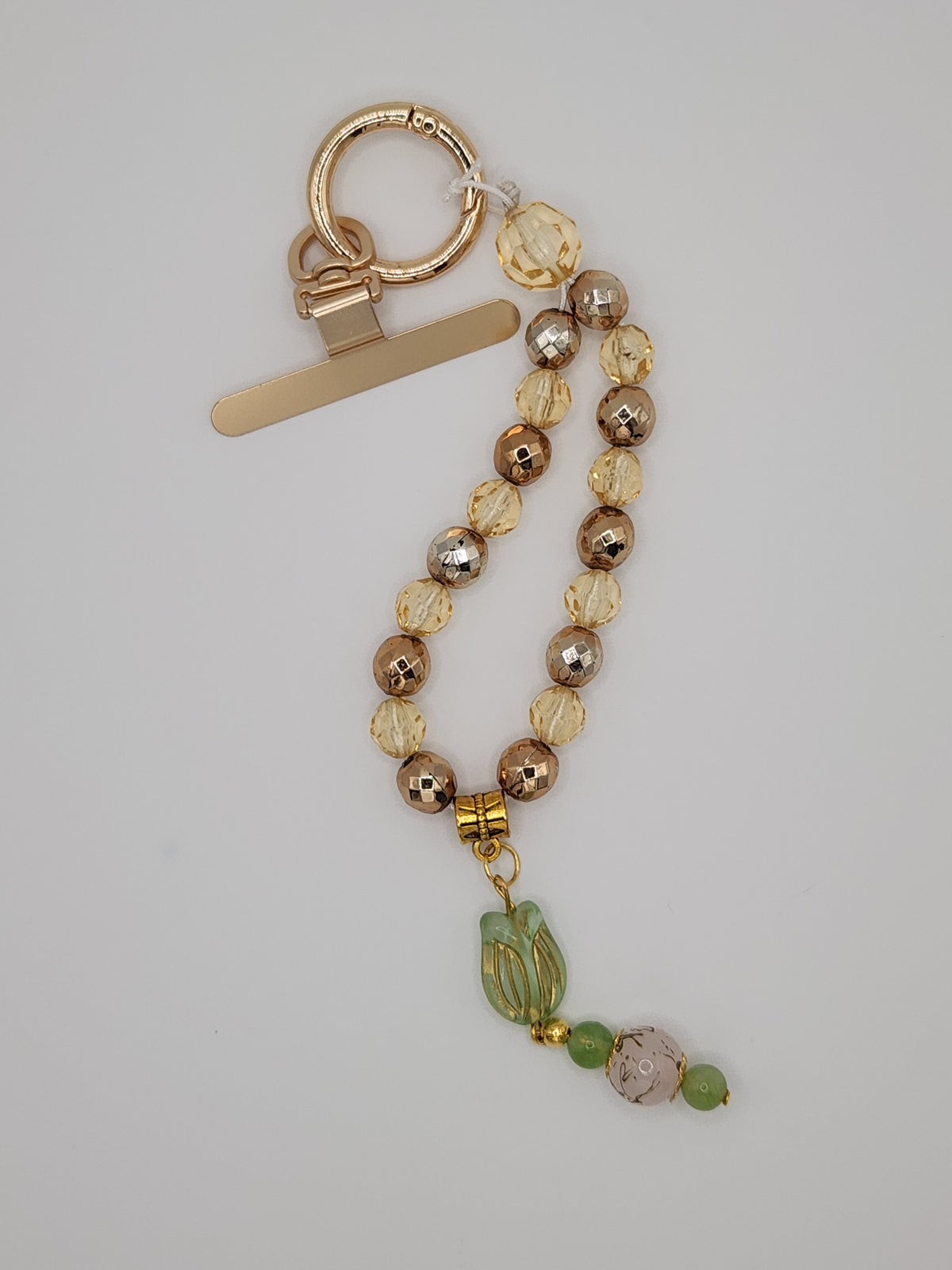 Golden Hour Beaded Phone & Purse Charm