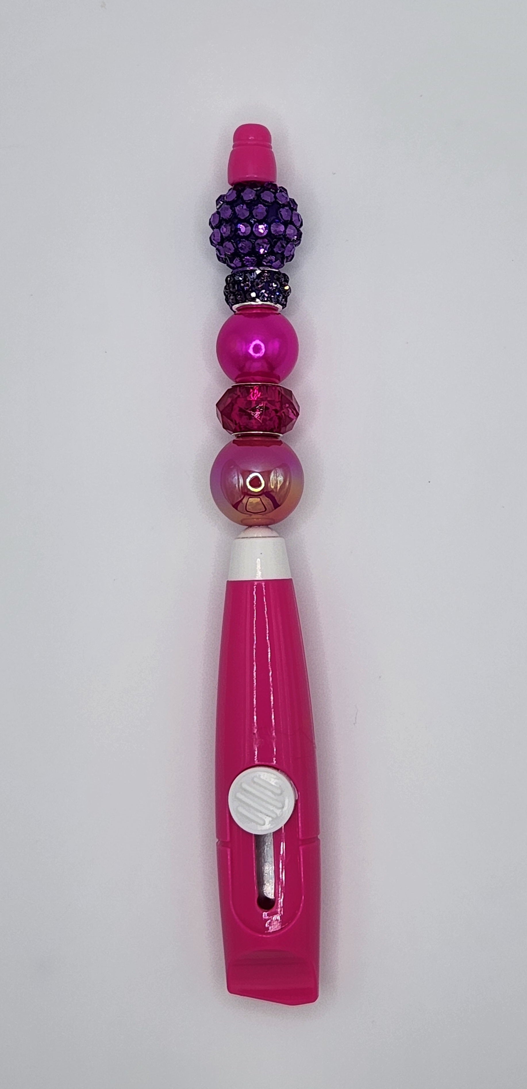 Olivia Sparkles One-of-a-Kind Handcrafted Beaded Box Cutter – 5.5"