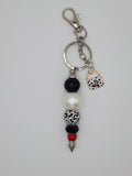 The Wild Couture Beaded Purse Charm or Keychain